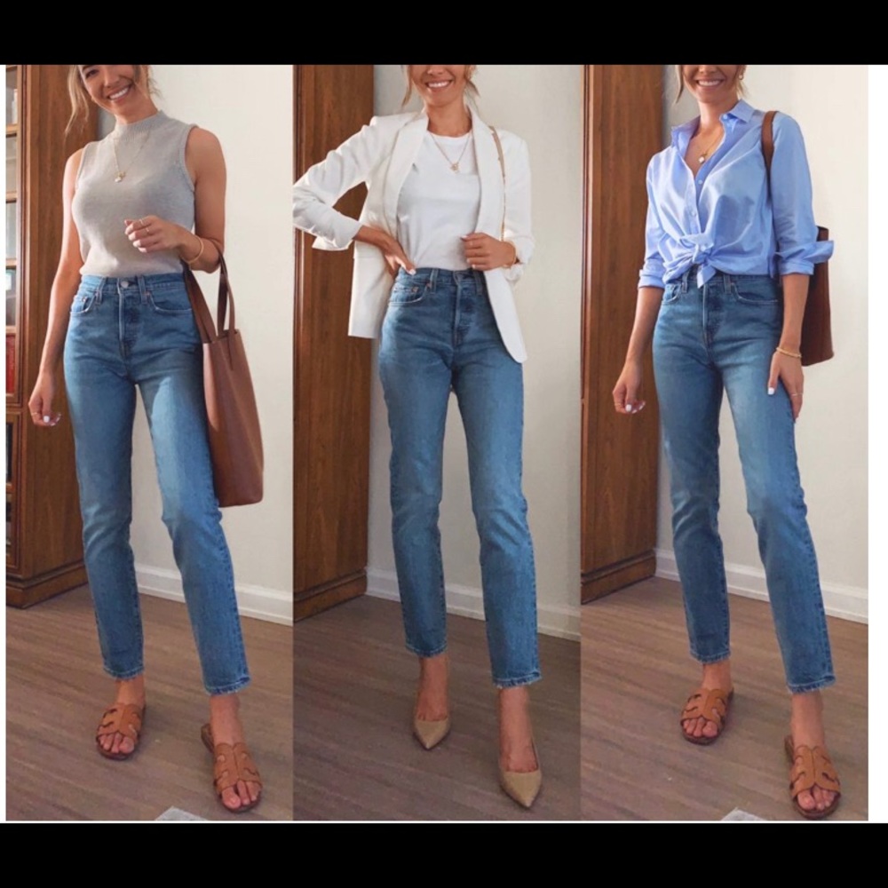 Levi’s Sz 30 Wedgie Straight High Rise Jeans